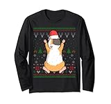 Photo Gallery guinea pig babbo natale brutto natale pattern x-mas holiday maglia a manica Photo Gallery guinea pig babbo natale brutto natale pattern x-mas holiday maglia a manica