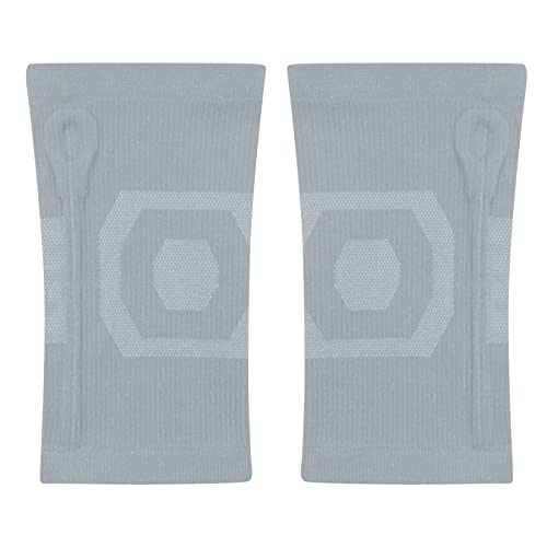 Image of JUMISEE (One Pair) Compression Knee Brace with Silicone Gel Spring Support, Men Women Knee Sleeve Leg Support for Running Pain Management Arthritis Pain Relief Rheumatism