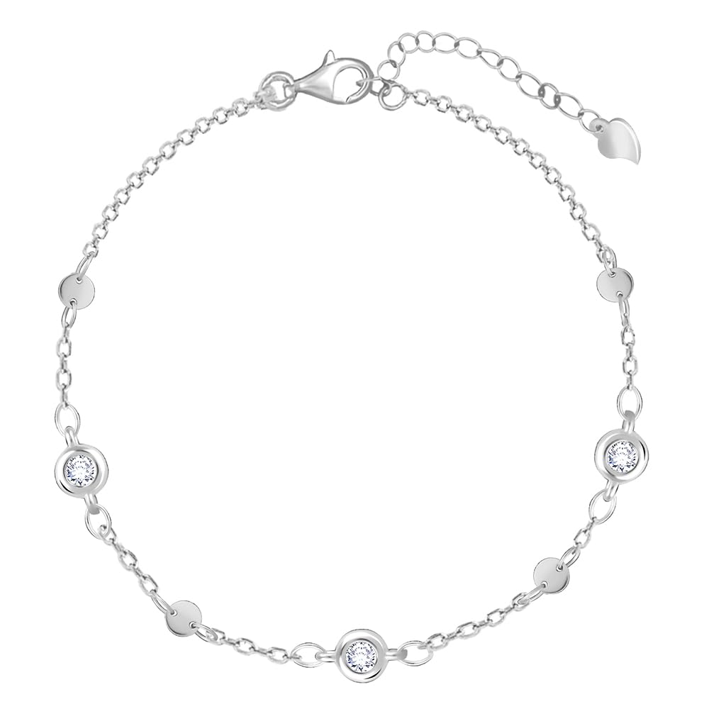 GIVA 925 Silver Zircon High on Charm Bracelet, Adjustable | Gifts for Women and Girls | With Certificate of Authenticity and 925 Stamp | 6 Months Warranty* (B0CNPXR35N) Amazon Price History, Amazon Price Tracker