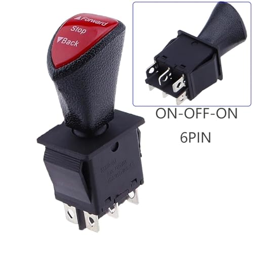 Interruptor tipo barco 31 x 25 mm negro para reparar paneles de control en barcos de juguete 6