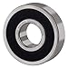 XiKe 10 Pcs 6001-2RS Double Rubber Seal Bearings 12x28x8mm, Pre-Lubricated and Stable Performance and Cost Effective, Deep Groove Ball Bearings.
