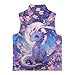 TOADDMOS Baby Dragon Zippered Vest Stand Collar Girls Vest Size 3T Comfortable Flowers Winter Lightweight Sleeveless Fleece Jacket with Pocket Stylish Fall Outfits Fashion Clothing