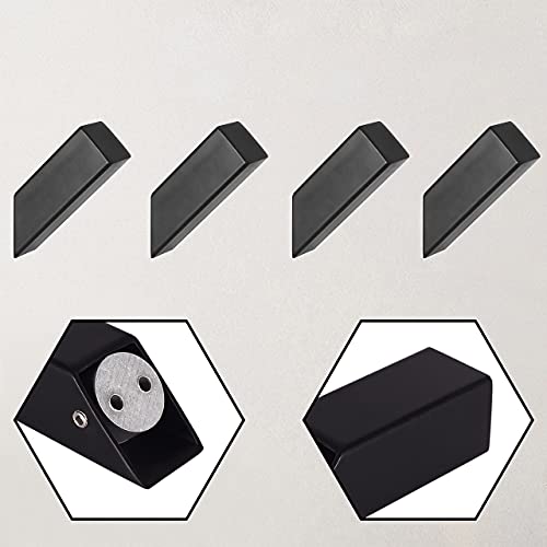 Garini Black Towel Hooks, Wall Mounted Matte Black Robe Hooks thumb #5