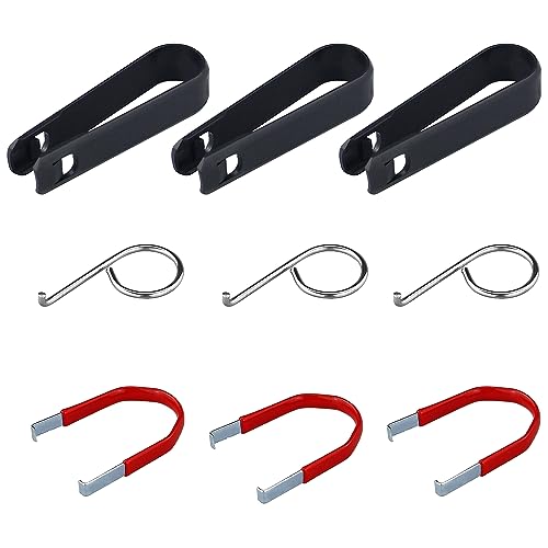 9 Piezas Extractor de Tapa de Tuerca de Rueda Pinzas para tuercas de rueda de coche Extractor para Tapas de Tornillos y Tuercas para Tuercas de Rueda de Coche