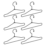 Solution d'organisation de la garde-robe : aide à garder les vêtements de poupée bien rangés et facilement accessibles pour les séances de jeu.Les cintres empêchent les vêtements de s'emmêler et maintiennent la forme du vêtement pendant le stockage.