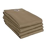 Deconovo 4er Set Blickdichte Gardinen Vorhang Blickdicht Ösenvorhang Blickdicht, 290x140 cm(HöhexBreite), Taupe