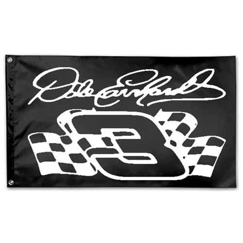 Dale Earnhardt Sr #3 Flag Indoor Outdoor Yard Decoration Flag 3x5 For Outdoors Garden Flags by ITPHOYS - Used condition - US$16.14