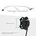 GOOFIT Left Hydraulic Brake Master Cylinder Caliper Replacement for Chinese 50cc 70cc 90cc 110cc 125cc 150cc 200cc 250cc Taotao Sunl ATV Quad