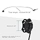 GOOFIT Vordere Scheibenbremse Bremsanlagen Ersatz Für 50cc 70cc 90cc 110cc 125cc 150cc 200cc 250cc Taotao Sunl ATV Quad Apollo Dirtbike Roller Moped ATV Pitbike