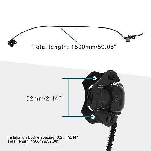 GOOFIT Left Hydraulic Brake Master Cylinder Caliper Replacement for Chinese 50cc 70cc 90cc 110cc 125cc 150cc 200cc 250cc Taotao Sunl ATV Quad by GOOFIT - Used condition - Image 2