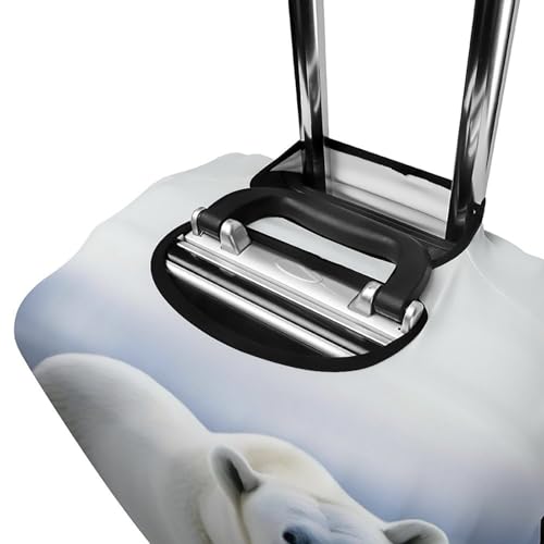 Housse de bagage anti-poussière Polar Bear L finie la valise rayée en soute