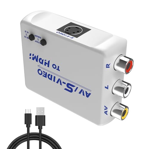 Image of AV S-Video to HDMI Converter