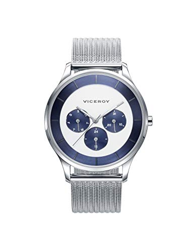 Montre Homme Acier Viceroy 42301-98, l'accessoire du bureau aux sorties