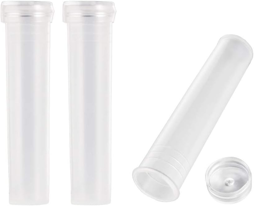 30 Pieces Flower Water Tubes Clear Plastic Floral Tubes Floral Water Tubes Vials for