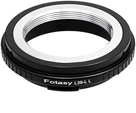 Fotasy Copper M39 Lens to Leica L Adapter, Infinity Focus, Leica M39 39mm Lens Adapter for Leica TL SL Panasonic S Mount, fits on Leica SL/Leica TL2/ Leica TL/ Leica T &Panasonic Lumix S1 S1R