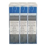 Weiße Wolframelektroden zum Schweißen professioneller Nadelschweißstäbe Drähte (1,6 mm x 150 mm)