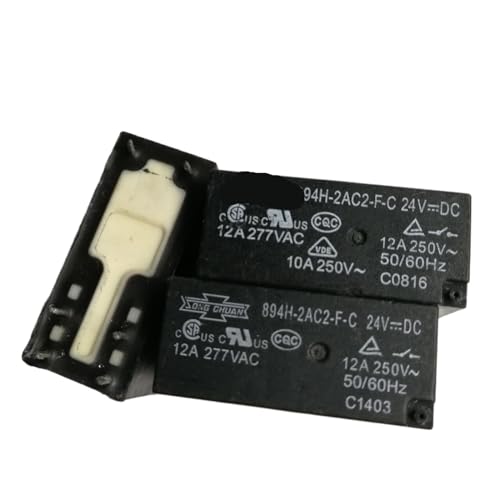 Relé 894H-2AH1-FC 12V interruptor electromagnético de 6 pines para repuesto de automatización