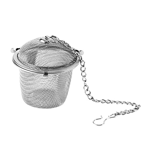 FONDOTIN Bola Infusora Inoxidable para Filtros de y Especias para Infusiones y Resistente y Duradera