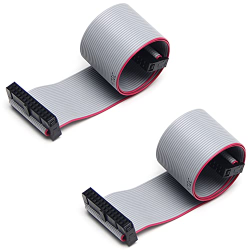 Câble plat IDE PATA 20 broches femelle conducteur cuivre pour imprimante