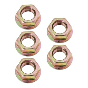 SG Store 5pz M12 Flanschmuttern Feingewinde