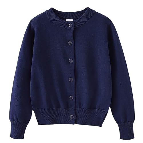 Cardigan en tricot pour fille idéal pour les sorties au parc en hiver