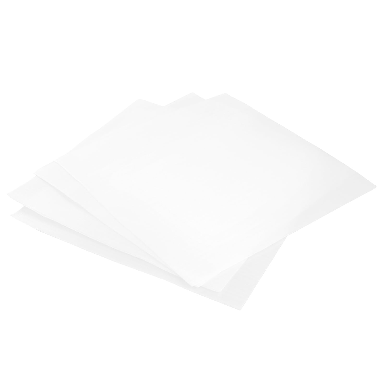KEILEOHO 150 Stk 30 x 30 cm Verpackungsmaterial Schaumfolie, Schaumstoffverpackungen Schaumstoffbeutel Versand, Schaumstofffolie Verpackung für Verpackungen Umzüge Geschirr, Weiß