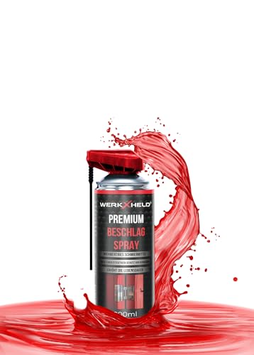 WerkXheld Beschlagspray für Fenster und Türen - 200ml Wartungsspray Fensterschmiermittel & Öl Optimiert für Fensterbeschläge Langzeitpflege und Schutz
