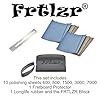 FRTLZR Guitar Fret Polishing Kit Basic, German-Made, Ergonomic Design, Fret finishing kit #4
