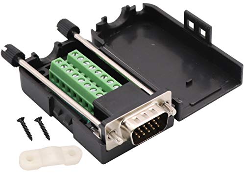 AAOTOKK VGA vite Morsettiera Adattatore,D-SUB 15