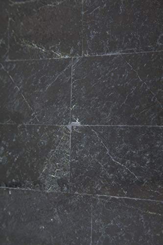 Stones Home Furniture Tavolino Quadrato In Pietra Nera FS-007-BS - 5