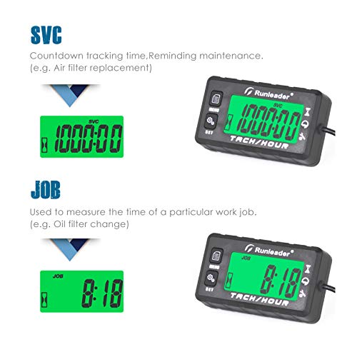 Contagiri Digitale HM058 Per Motori A Gas – Con Timer, SVC E Retroilluminazione Regolabile