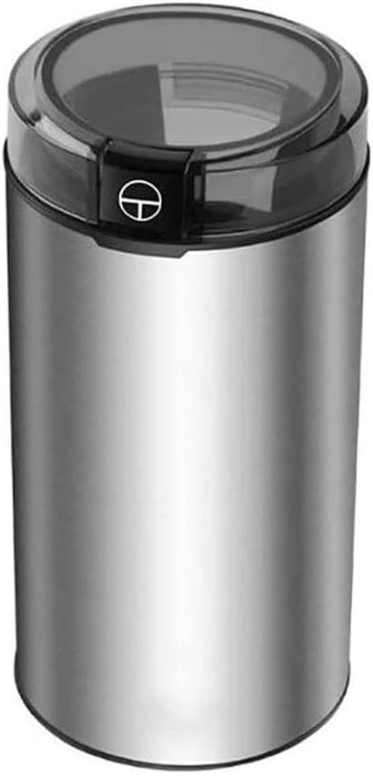 Coffee Bean Spice Grinder Electric - Stainless Steel Blade Grinds Coffee Beans Spices Nuts and Grains 150 W Fast Fine Grinder