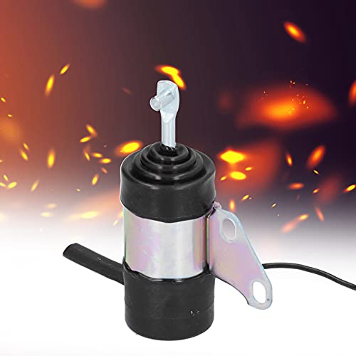 Válvula solenoide de desligamento, aço 16851-60014 válvulas de parada do gerador para Kubota