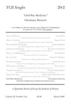 Paperback TCR Singles 20-2 Civil War Medicine Book