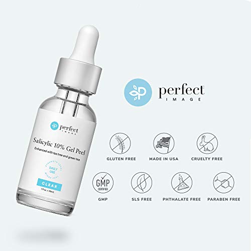 Salicylic 10% Gel Peel, Breakout And Pore Minimizer And Cleanser, 15-30 Full Facial Chemical Peels, 1 Fl Oz. E, 30 Ml – Perfect Image #TOP3