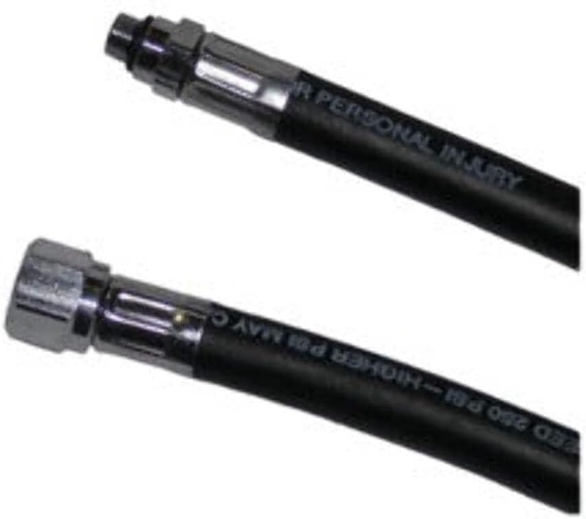 XS Scuba 40 inch LP Regulator Hose (Black)