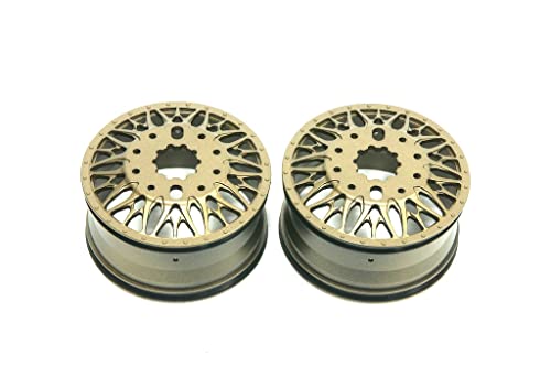 Cen Racing KAOS F450 Upgrade Parts - KG1 Forged KD014 Tridentâ€“D Wheels (Front, 40mm Width, BLáº CK/Bronze/Chrome) 2 pcs (Bronze)