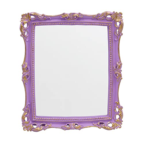 Funerom Vintage 11 x 9.5 inch Decorative Mirror, Wall Mounted