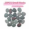 lifetop 50PCS Painting Rocks, Natural DIY Rocks Flat & Smooth Kindness Rocks for Arts, Crafts, Decoration, Medium & Small Rocks for Painting ，1.5"-3"Hand Picked for Painting Rocks #2