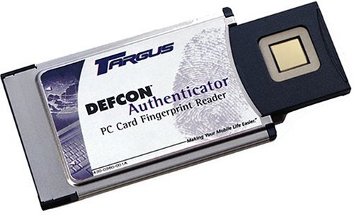 Lector de huellas Targus DEFCON Authenticator para proteger el portatil en cafeterias