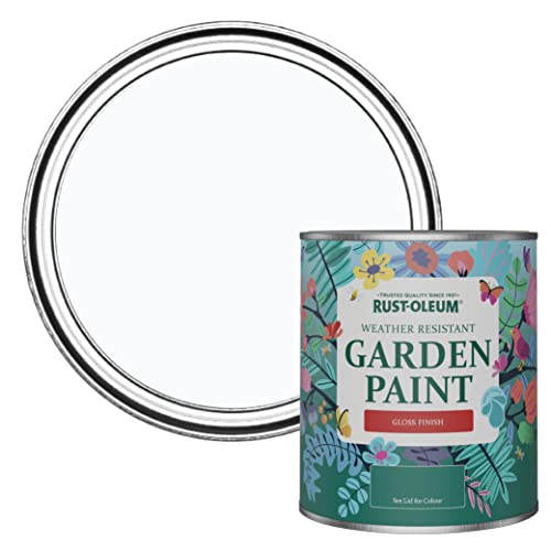 Rust-Oleum Blue Mould-Resistant Garden Paint In Gloss Finish - Icecap 750ml