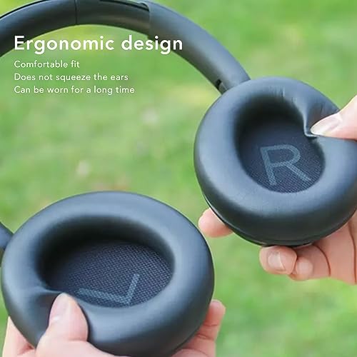 Almofadas de Substituição para Anker Soundcore Space Q45 Fones de Ouvido, Almofadas de Ouvido Profis