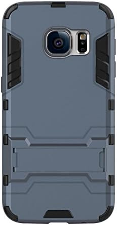 Galaxy S7 Case, Premium Cover Hybrid Armor Protection, Ultra Slim with Kickstand (WITHOUT Screen Protector) [5.1-inch screen] - Navy Blue