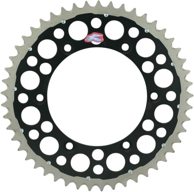 ATV&UTV Replace Parts & Accessories for Renthal 520 TwinRing Rear Sprocket 49T Black #1500-520-49GPBK fits for Yamaha for Honda Mod-BBM45-FV24023