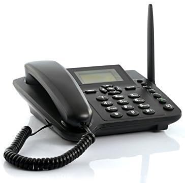 Teléfono inalámbrico de escritorio GSM BW 2.4'' negro miniatura 4