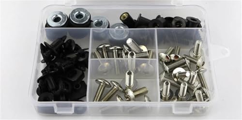 Kit visserie carénage GSXR1000 boulons vis clips 2017-2024