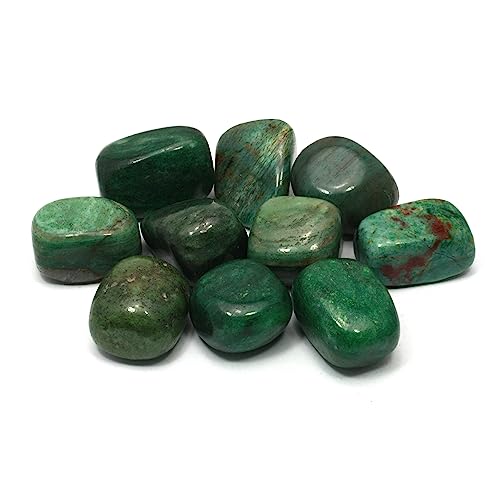 CrystalAge African Jade Tumble Stone (20-25mm) - Single Stone