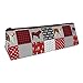 Produktbild Englische Bulldogge Haustier Quilt Eine Quilt Hunderasse Sammlung Betrüger Tragbare Stilvolle Stifttasche Bleistift Schreibwaren Tasche Kosmetikbeutel Tasche