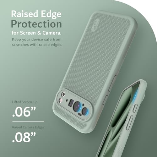 Image of TUDIA MergeGrip Magsafe Compatible for Pixel 10 Pro XL Case - Green Lily