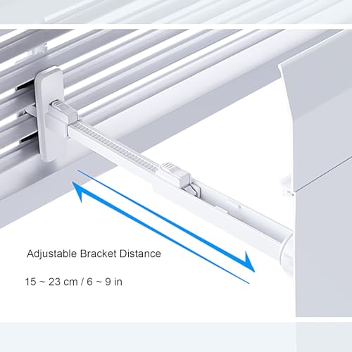 Déflecteur d'air réglable pour climatisation centrale de plafond - 4